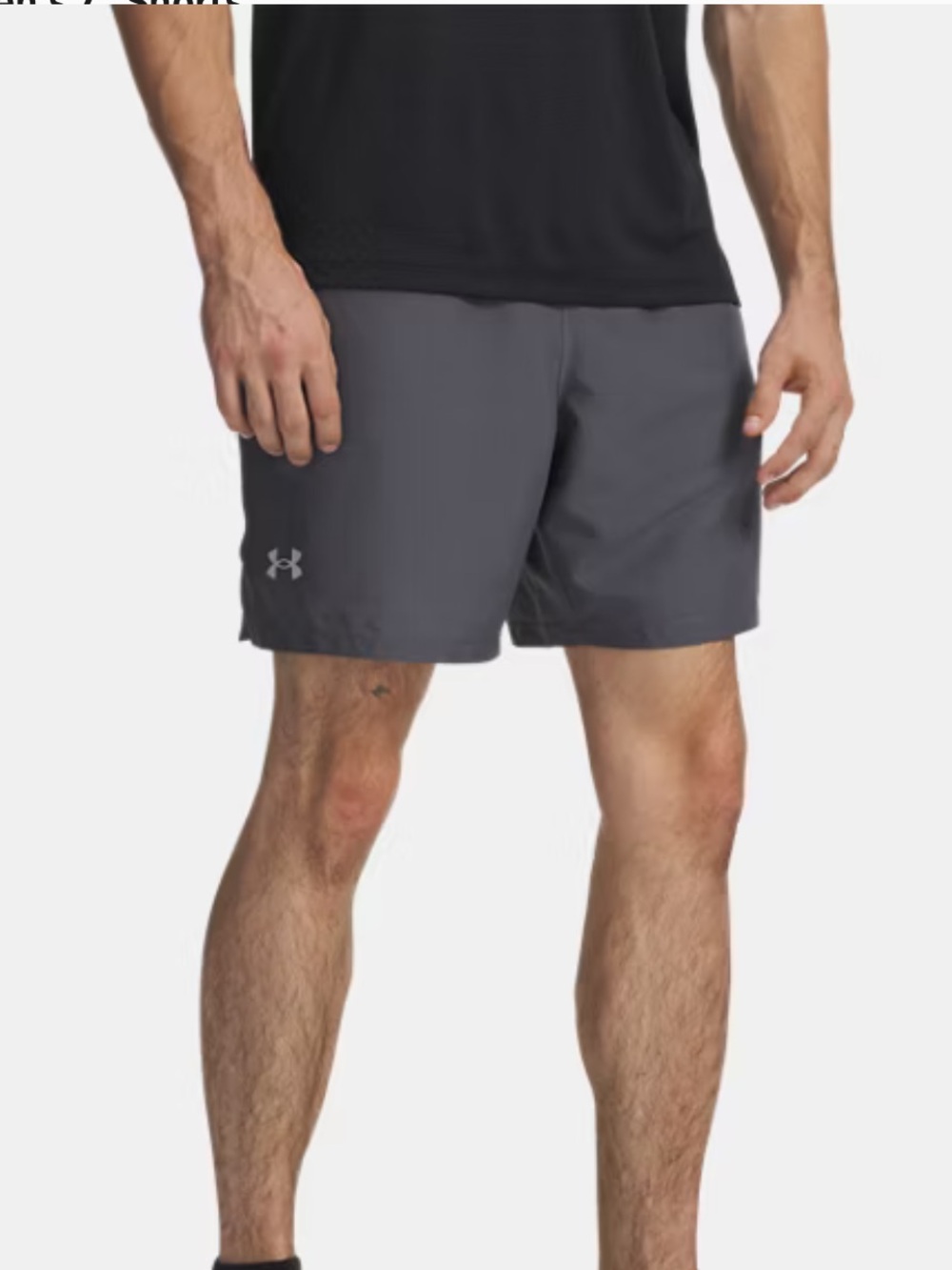 Under Armour Men's Black Athletic Training Shorts